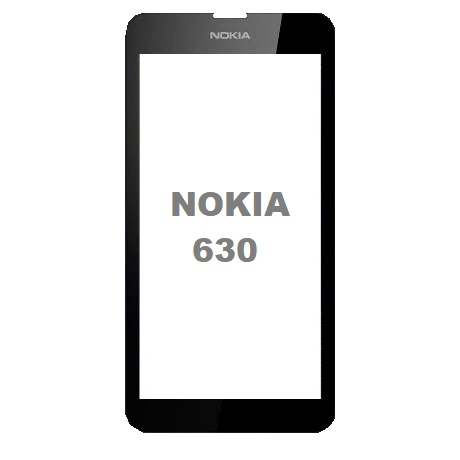Peça Vidro Frontal sem Touch Para NOKIA Lumia 630
