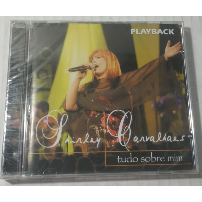 CD SHIRLEY CARVALHAES TUDO SOBRE MIM PLAYBACK - NOVO LACRADO