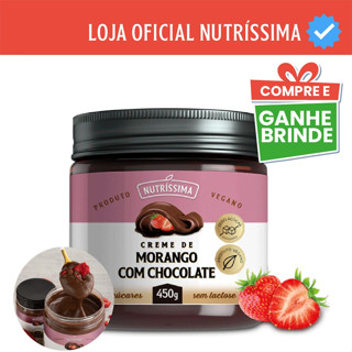 Creme de Morango com Chocolate 450g - *Loja Oficial