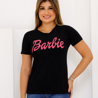 Blusa Tshirt Feminina da Barbie Filme Tendência