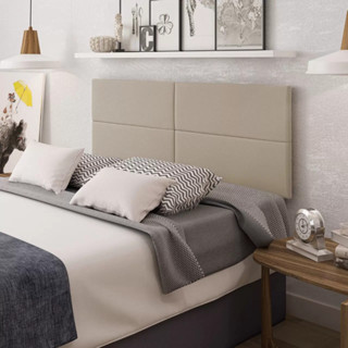 Cabeceira Suspensa Almofadada para Cama Solteiro Canadá 0,90 x 55 Varias Cores