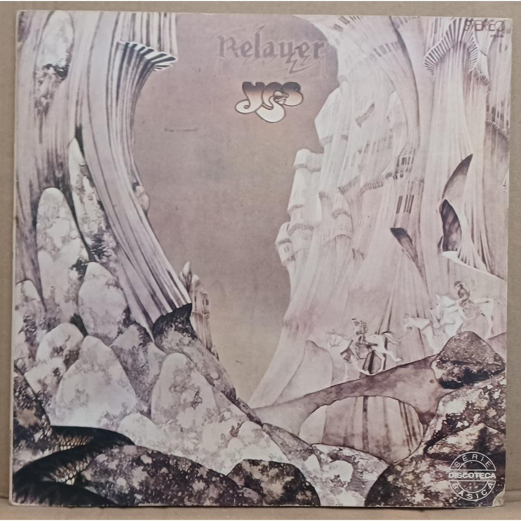 LP Disco de Vinil Yes - Relayer - Ed. 1979 LP Ótimo Capa Dupla Muito Boa Ler Descrição