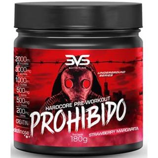 Prohibido Pré-Treino - Ultra Concentrado - 180g - 3VS Nutrition