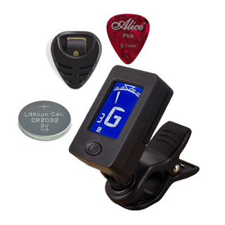 Afinador Digital para Violão Guitarra Baixo Cavaquinho Ukulele Banjo Viola Violino Cromático em Oferta na Shopee