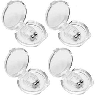 kit4 Clipe Nasal Anti Ronco Aparelho Para Nariz Dispositivo Para Ronco e Apneia Dilatador Magnético