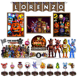 Kit Festa Só Um Bolinho Festa Decor Jogo Five Night Freddy's em Oferta na Shopee