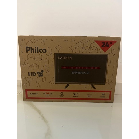 Smart tv Philco 24 polegadas 4k novíssima