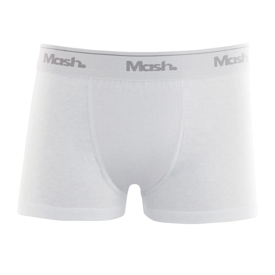 Cueca Boxer0 Infantil Mash - Promoção - Envio Imediato - Roupa íntima infantil - Cueca samba-canção infantil - Cueca infantil de algodão - Cueca infantil lisa - Cueca boxer infantil de personagens - Cueca infantil de qualidade - Cueca confortável