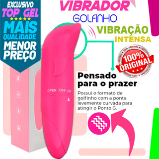 Vibrador Feminino sex shop Ponto G Tipo Golfinho New sexy produtos Import 12x3cm