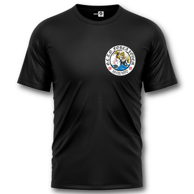 Camisa Masculina Camiseta Torcida Força Jovem Dry Fit Futebol Academia