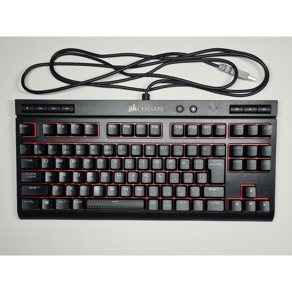 Teclado Mecânico Corsair k63, Switch Cherry Red (Usado)