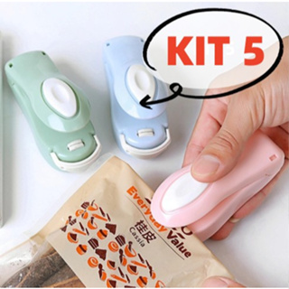 Mini Máquina Seladora A Pilha Colorida Com Imã De Geladeira Para Cozinha - Envio Imediato em Oferta na Shopee