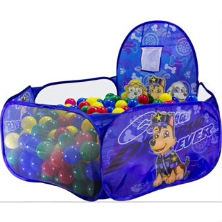 Piscina Bolinha Menino Azul Jogo De Criança Oceano Crianças Brinquedo Tipo Patrulha Canina Doguinho Radicais em Oferta na Shopee