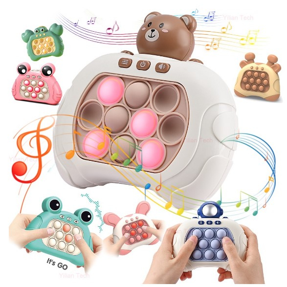 Pop It de Memória, Eletrônico Quick Push Gopher Machine Pop It Round Toy
