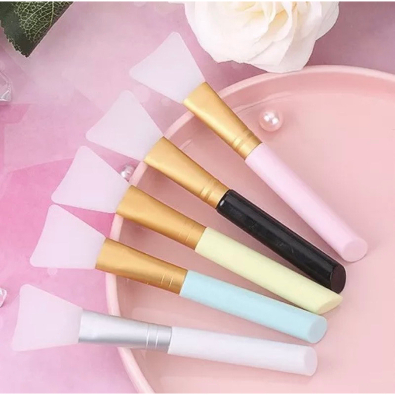 Espátulas de Máscara Facial Macia Profissional de Silicone