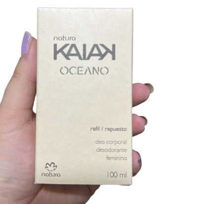 Natura Refil Deo Corporal Kaiak Oceano Feminino - 100 ml