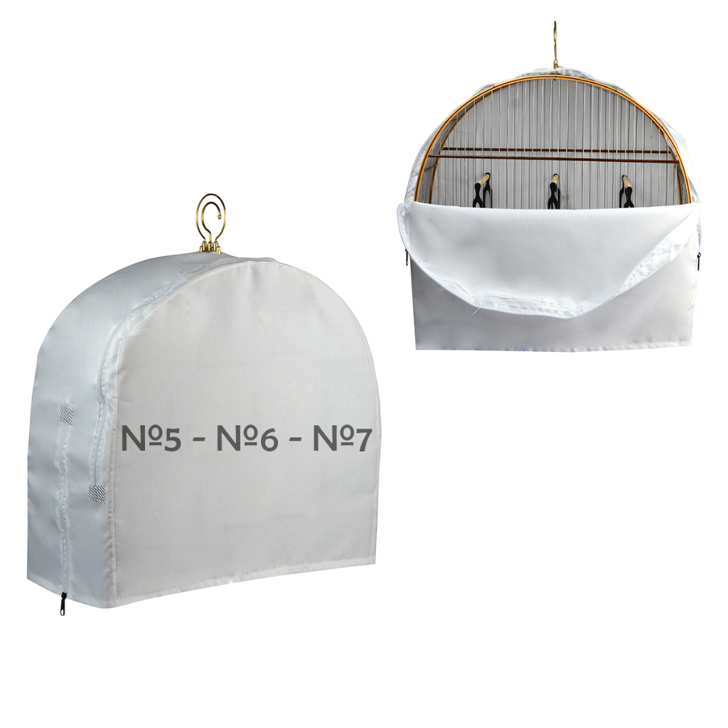 Capa para Gaiolas Redonda Modelo Lisa Luxo Abertura na Frente em Oferta na Shopee