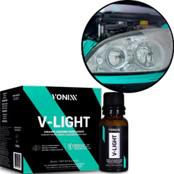 Vitrificador Para Faróis V-Light 20ml Vonixx Revestimento