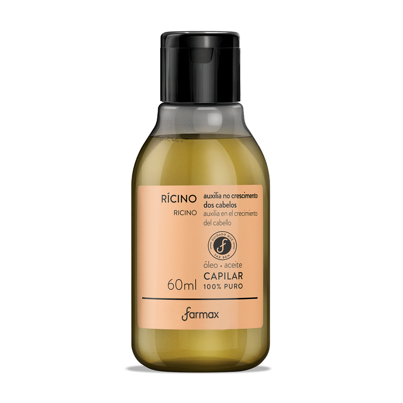 Óleo de Ricino 100ml Farmax