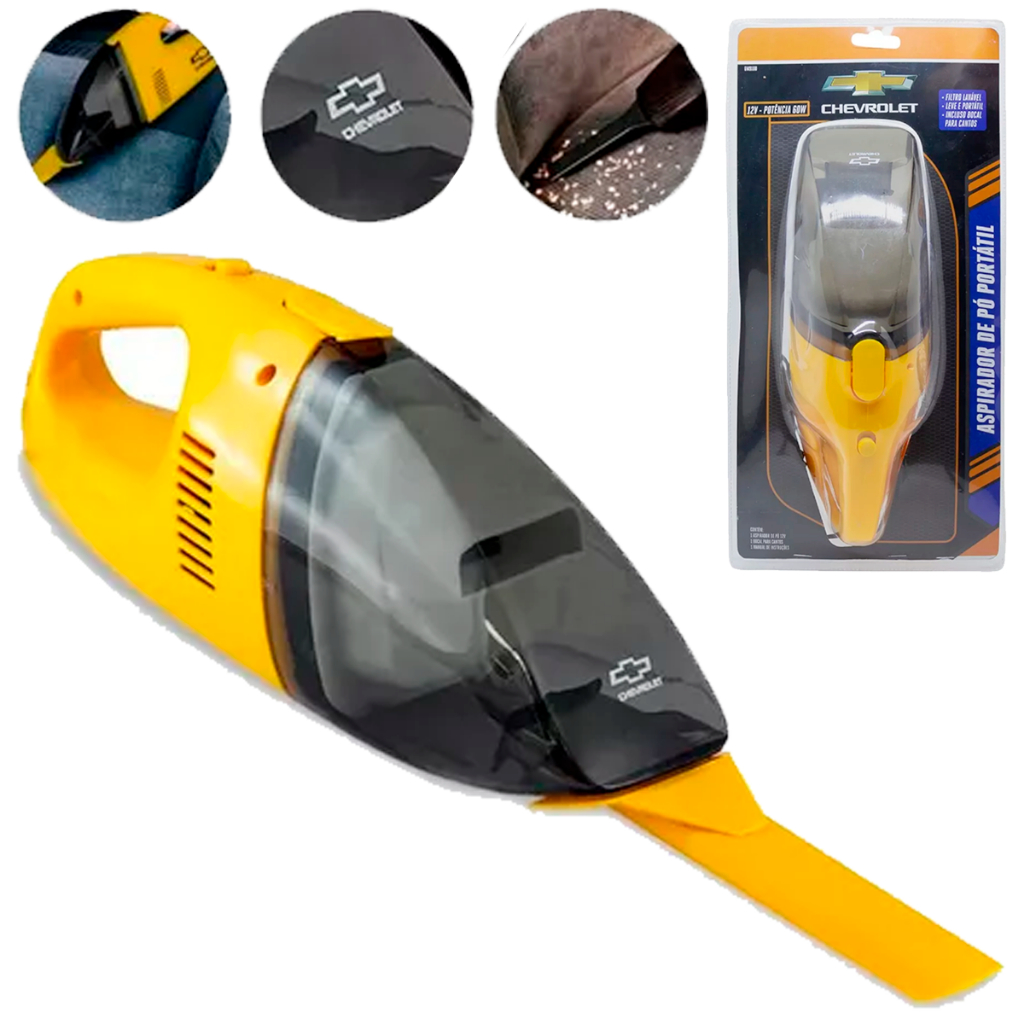 Mini Aspirador De Pó Automotivo Portátil 12v 60w Para Limpeza Carro Carpete Tapete Prático em Oferta na Shopee