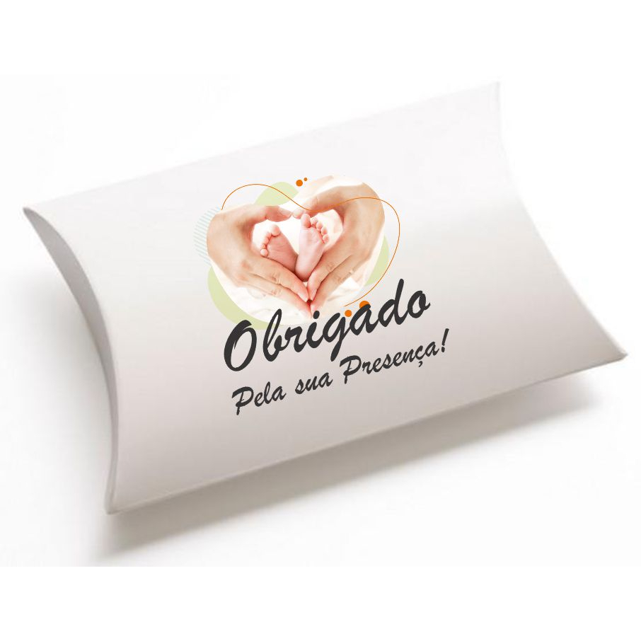 50 caixinhas papel almofadas travesseiro Lembrancinha Chá Bebe Revelação maternidade Nascimento Fraldas enfeite mesa decoração