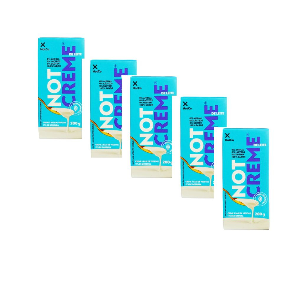 Kit 12 not creme vegetal 200G em Oferta na Shopee