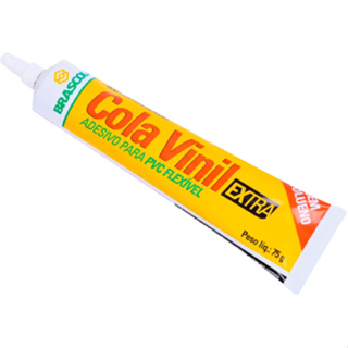 Bisnaga De Cola Vinil Pvc Extra Para Reparos De Piscina Lona Barraca Toldo 75 g em Oferta na Shopee
