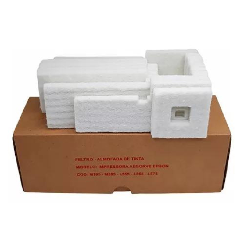 Almofada de tinta esponja feltro para Epson L555, L575, M205, M105, L565