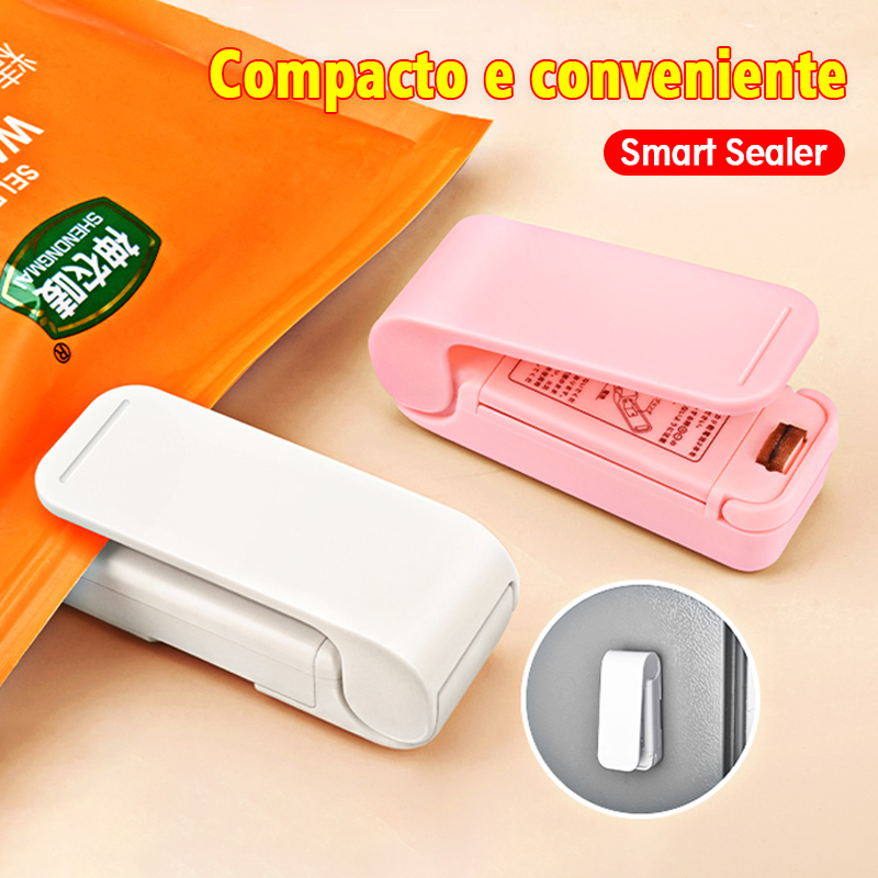 Kit 2 Mini Selador De PlásticoPortátil Home Kitchen Snack Selador