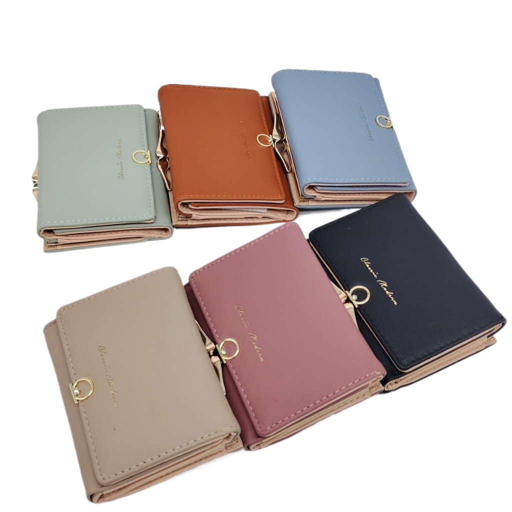 Carteira Feminina porta cartão, moeda, dinheiro pequena 6952 em Oferta na Shopee