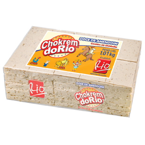 DOCE CHOKREM 1KG COM 50 UNIDS RIO - DOCE DE AMENDOIM