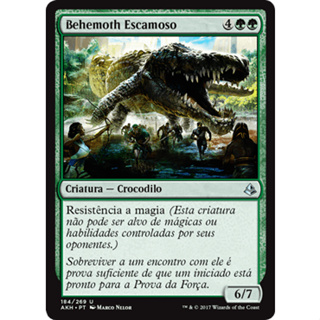 Behemoth Escamoso - - Magic The Gathering em Oferta na Shopee