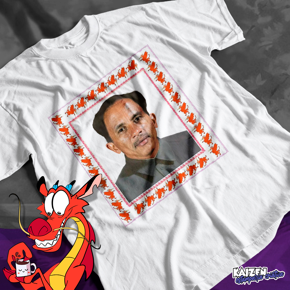 Camiseta - Meme Manoel Tsé Gomes - Social Credit Meme - Poliéster
