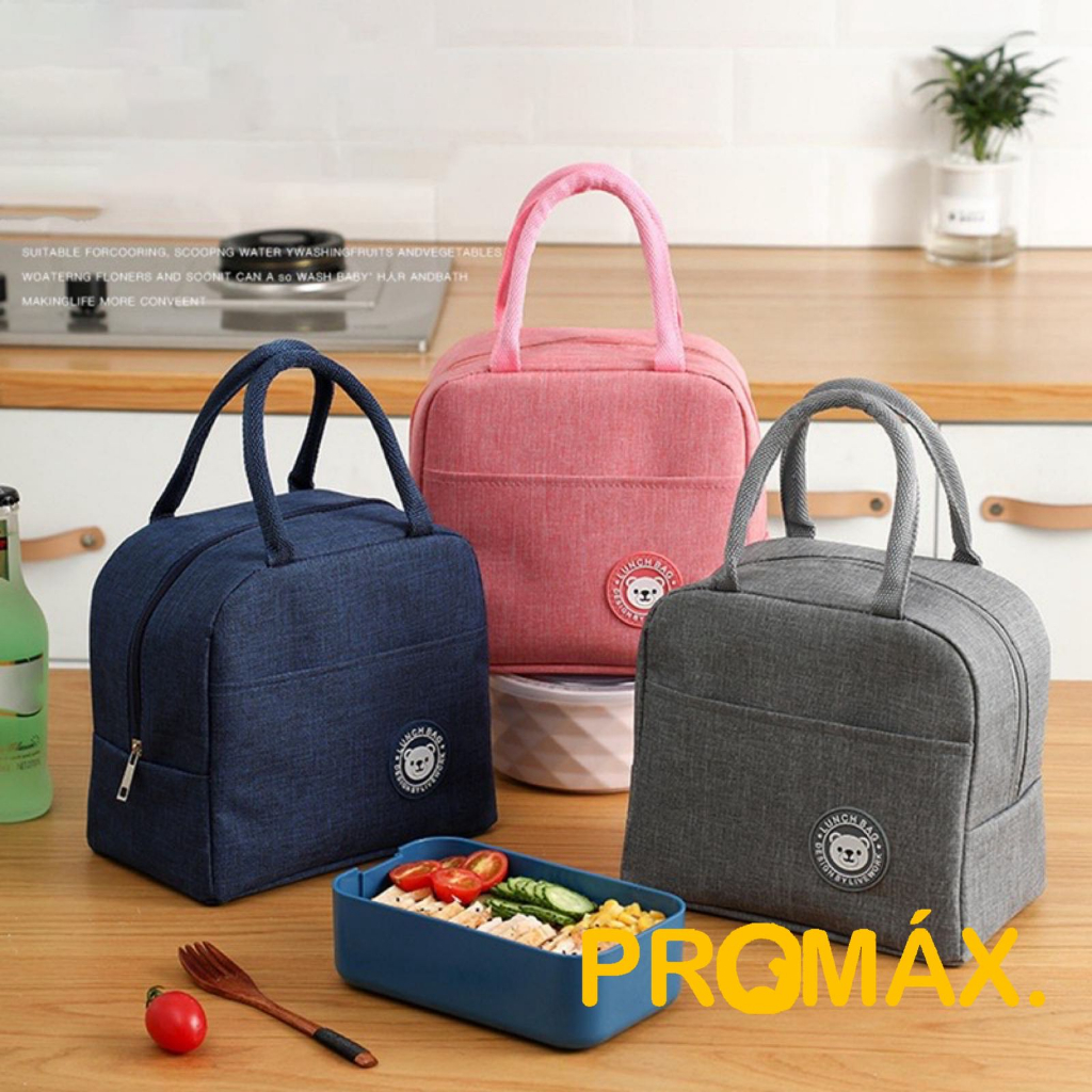 Bolsa Térmica Portátil Isolamento Térmico Moda Fitness Dieta Unissex Masculina Feminina Lancheira Termica Academia Marmiteira