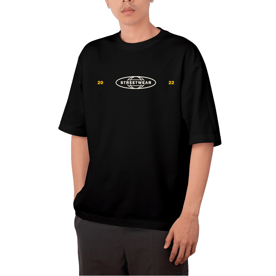 Camiseta Streetwear Concept Elusive Concrete Oversized Long Line Aesthetic