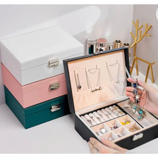 Porta Joia Grande /médio/ pequena Organizador De Joias colar anel pulseira assessórios Multifuncional Feminino Viagem em Oferta na Shopee