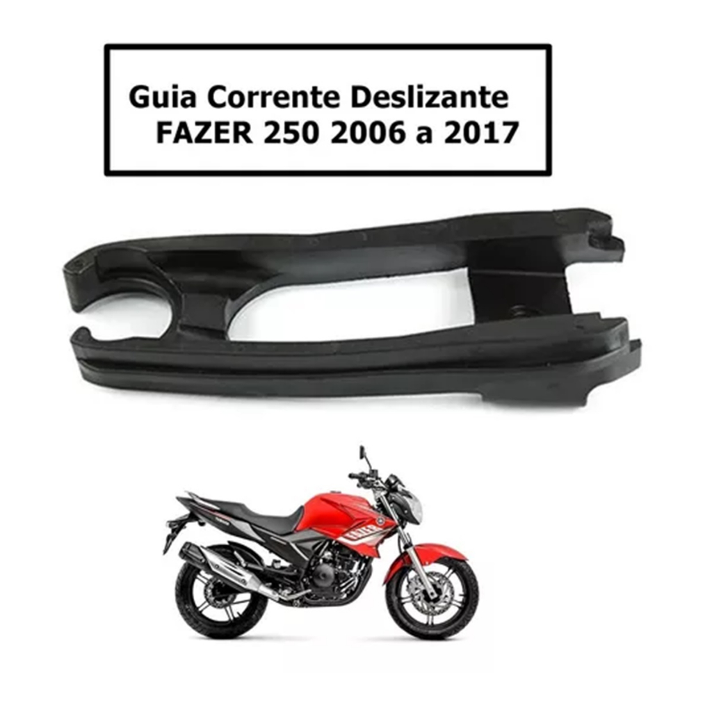 Guia de Corrente  Fazer 250 2008 2009 2010 2011 2012 2013 2014 2015 2016 2017 em Oferta na Shopee