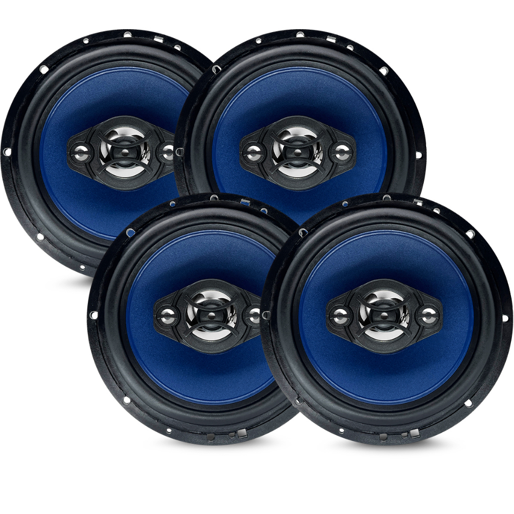 Kit 4 Alto Falante 6 Pol Orio 220w Rms Som Carro Onix  Cactus Civic City Cronos Corolla Etios Voyage Siena March HB20 - Spare Parts and Accessories for Vehicles