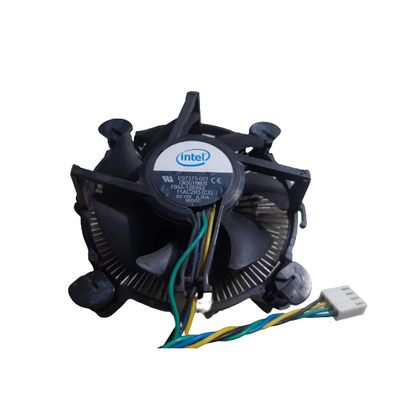 Ventoinha Cooler Dissipador Original Intel Soquete 775 100% original C/ Garantia Plug 4 pinos