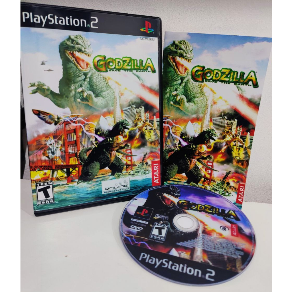 Godzilla- Save the Earth - PS2