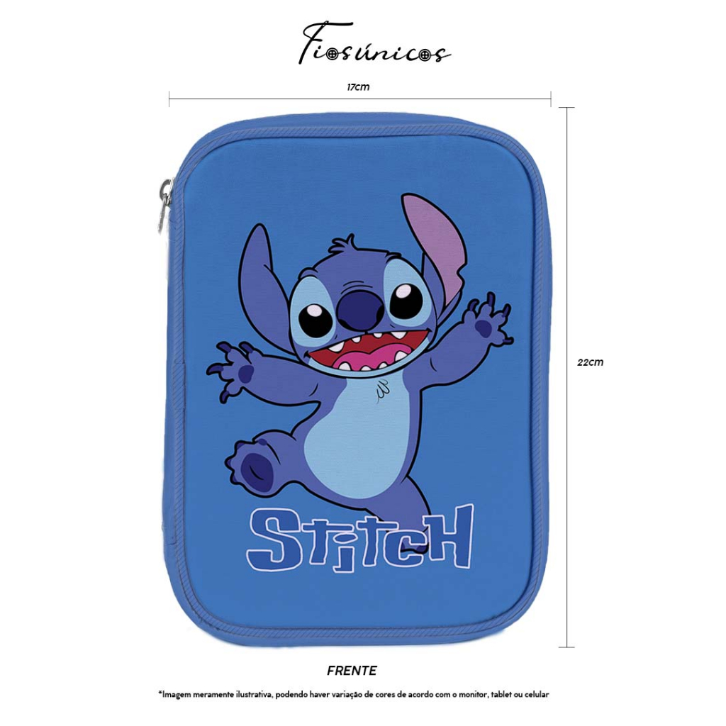 Estojo Stitch modelo box "40 pens"