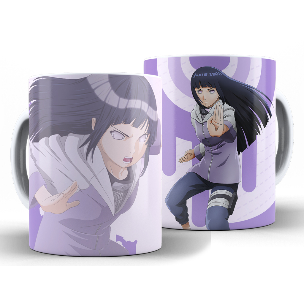Caneca Hinata Naruto + Caixa - Xícara Divertida 325ML Cerâmica em Oferta na Shopee