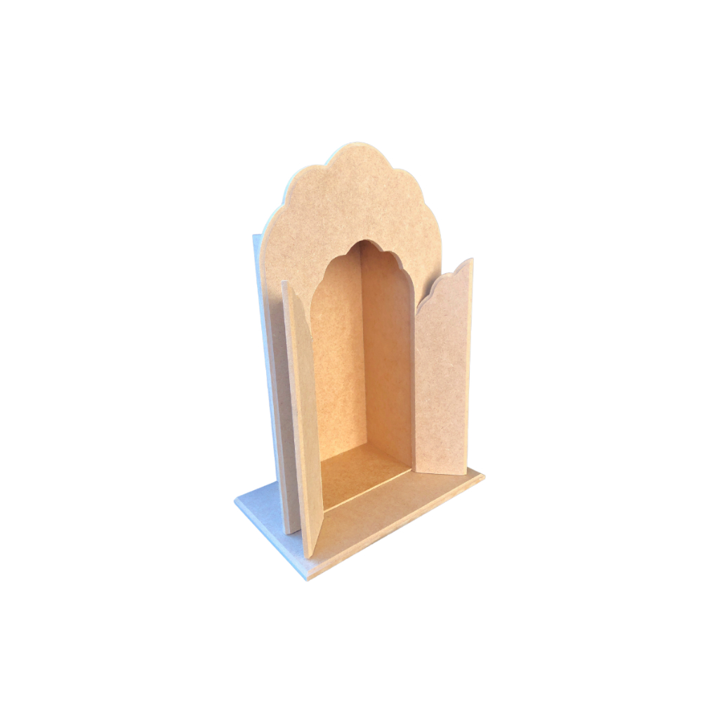 capela oratório mdf cru capela para santo grande 51 cm envio imediato oferta