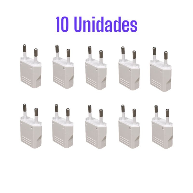 10und Adaptador de tomadas Para Xiaomi 4mm US/CN/ EU Plug adaptador