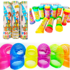 15 Mola Maluca + 15 Pega Vareta + 15 Bolha De Sabão Kit Festa Lembrancinha P/ Aniversario Prenda