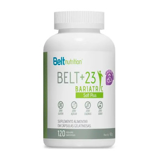 Belt + 23 Bariatric SOFT Plus 120 Capsulas - Belt Nutrition em Oferta na Shopee