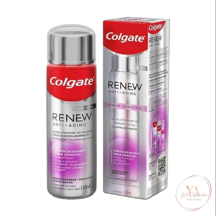 Enxaguante Sérum Bucal Colgate Renew Anti-Aging 120ml