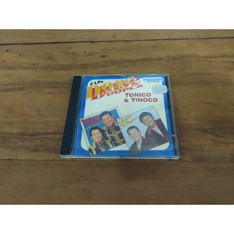 CD Tonico & Tinoco Dose Dupla 2 Lps Vol. 3 original usado