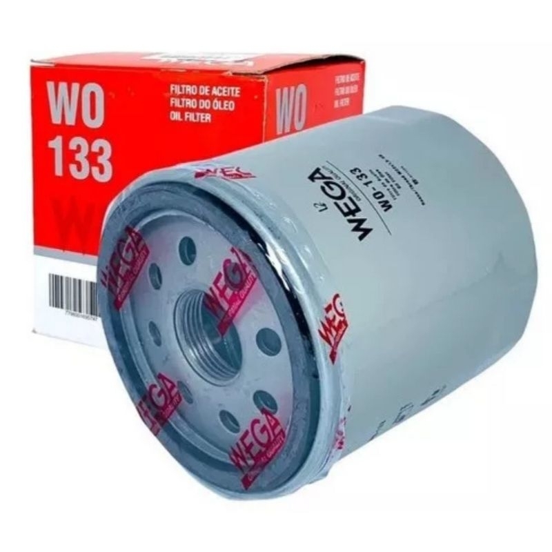 FILTRO DE ÓLEO WEGA WO133 TORO, CRUZE, S10, COMPASS, TRACKER, EQUINOX, TRANSIT