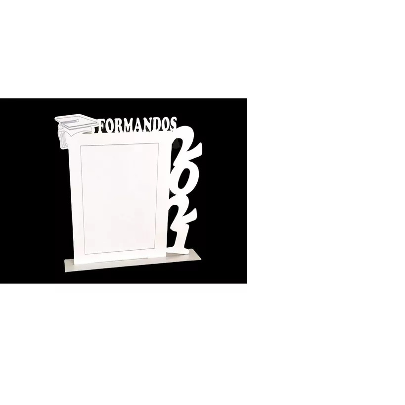 Porta Retrato Formandos Lembrancinhas Mdf Branco